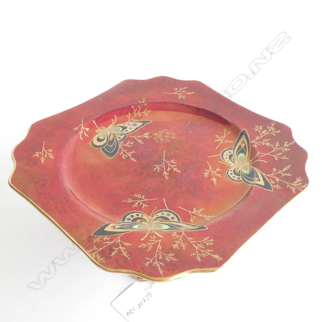 A Crown Devon rouge royale tazza Image 1++